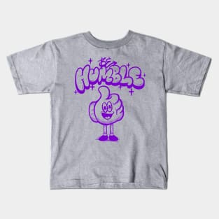 Be Humble Retro Character Kids T-Shirt